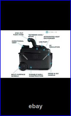ICYBREEZE Portable Air Conditioner & Cooler Platinum Pro COLOR BLACK brand new
