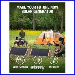 Jackery Explorer 1500 Portable Power Station with 2x SolarSaga 100