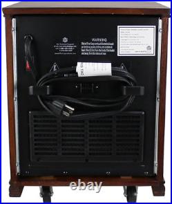 Lifesmart 1500W Portable Electric Infrared Quartz Space Heater for Indoor Use w