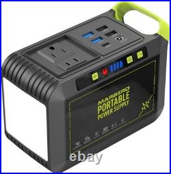 MARBERO Portable Power Station 88Wh Camping Lithium Battery Solar Generator Fast