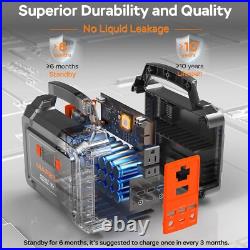 MARBERO Solar Generator 167Wh Camping Portable Power Station 200W Peak