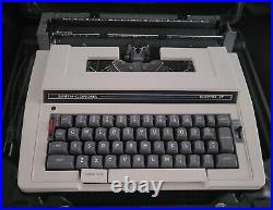 Mint Smith Corona Electra XT Portable Electric Typewriter Tested Clean Vintage