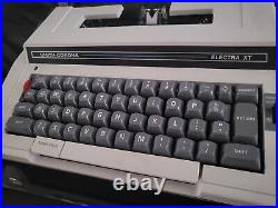 Mint Smith Corona Electra XT Portable Electric Typewriter Tested Clean Vintage