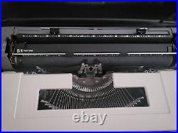 Mint Smith Corona Electra XT Portable Electric Typewriter Tested Clean Vintage