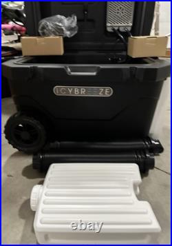 NEW Black lcyBreeze Ultimate Portable A/C & Cooler Bundle WithXtras
