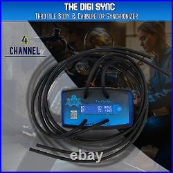 NEW The Digi Sync DS3+ Ver 3.2 Pro Digital Throttle Body Carb Sync Tool