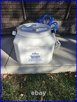 Original Big Kahuna Portable Shower 13 Gallon 12v Car Plug Camping Van RV Life