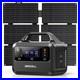 Peak 600W Power Station Portable Solar Generator + 40W Solar Panel Kit Camping