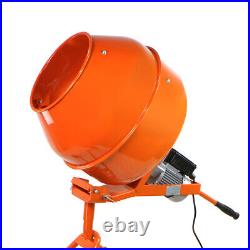 Portable 5.0 Cu Ft Electric Cement Mixer Cement Mixer Stucco Mortar Concrete