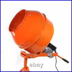 Portable 5.0 Cu Ft Electric Cement Mixer Cement Mixer Stucco Mortar Concrete