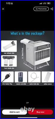 Portable Air Conditioner 3300BTU AC Unit for Camping Tent RV Fast Cooling