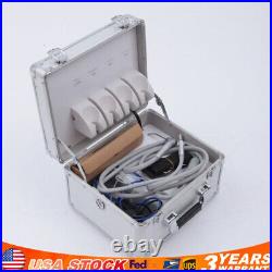 Portable Dental Mobile Delivery Unit Rolling Box Suction 80W USA
