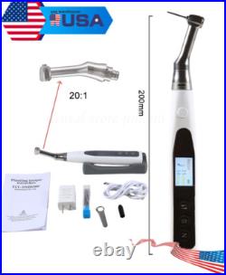 Portable Electric Dental Implant Torque Wrench Driver 201 Contra Angle Kit USA