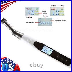Portable Electric Dental Implant Torque Wrench Driver 201 Contra Angle Kit USA