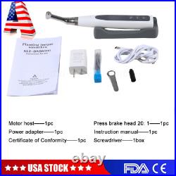 Portable Electric Dental Implant Torque Wrench Driver 201 Contra Angle Kit USA