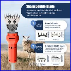 Portable Electric Flexible Shaft Sheep Goat Shearing Wool Clipper USA