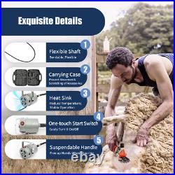 Portable Electric Flexible Shaft Sheep Goat Shearing Wool Clipper USA