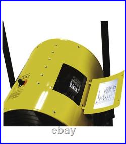 Portable Electric Heater 51,195 BTU 2,000 Sq Ft 800 CFM 480 Volts 3 Ph