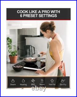 Portable Electric Stove, 110V Single Burner Electric Cooktop, Counte. Fast Ship