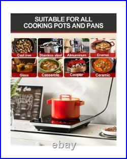 Portable Electric Stove, 110V Single Burner Electric Cooktop, Counte. Fast Ship