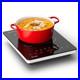 Portable Electric Stove, 110V Single Burner Electric Cooktop, Countertop Burne