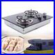 Portable Electric Two Burner Cooktop RV Dorm Countertop Stove Gas Stove LPG USA