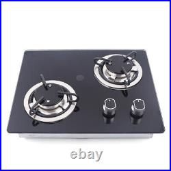 Portable Electric Two Burner Cooktop RV Dorm Countertop Stove Gas Stove LPG USA
