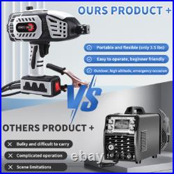Portable Electric Welding Machine, 110VPortable Welder Handheld with IG+parts kit