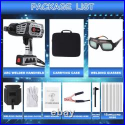 Portable Electric Welding Machine, 110VPortable Welder Handheld with IG+parts kit