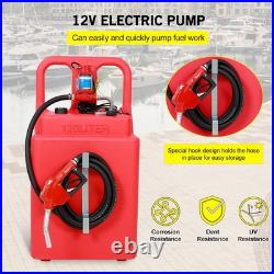 Portable Gasoline Diesel Fuel Caddy Transfer Tank 32 Gallon, with12V 10GPM Pump