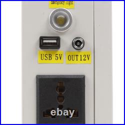 Portable Hand Crank Generator Emergency Power Supply Charger 60 rpm Outdoor USA
