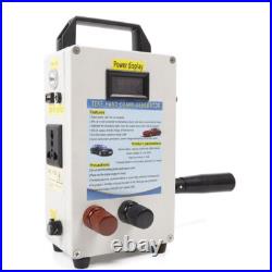 Portable Hand Crank Generator Emergency Power Supply Charger Camping Outdoor USA