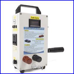 Portable Hand Crank Generator Emergency Power Supply Charger Camping Outdoor USA