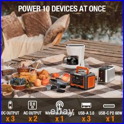 Portable Power Station 2000W Peak Solar Generator Backup Battery / Solar Panel