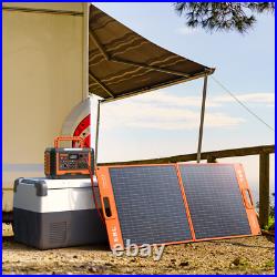 Portable Power Station 2000W Peak Solar Generator Backup Battery / Solar Panel