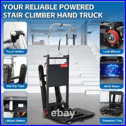 Portable Track Electric Stair Climbing 400W With 24V Battery Steel Heavy-Duty USA