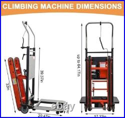 Portable Track Electric Stair Climbing 400W With 24V Battery Steel Heavy-Duty USA1