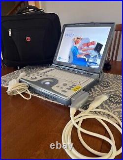 Portable Ultrasound GE Logiq E With 2 Probes