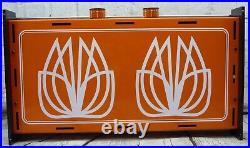 Presto TILT N' STORE Electric Orange Portable Range MCM Art Deco PT28A Tiny Home