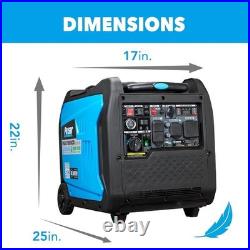 Pulsar 7,250-W Super Quiet Portable Dual Fuel Inverter Generator with Remote Start
