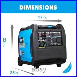 Pulsar 7,250-W Super Quiet Portable Dual Fuel Inverter Generator with Remote Start