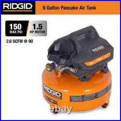RDGD 6 gal. 150 PSI Portable Electric Pancake Air Compressor FREE USA SHIPPING