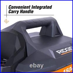 RIDGID 6 Gal. 150 PSI Portable Electric Pancake Air Compressor Dual Connectors