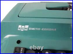 Rare Smith Corona Electra 3LMA Automatic Vintage Electric Typewriter Case NO INK