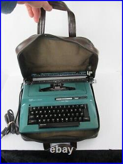 Rare Smith Corona Electra 3LMA Automatic Vintage Electric Typewriter Case NO INK