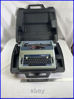 Royal Centurion Deluxe Electric Typewriter with Case. Great Shape Appears Working