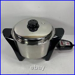 SaladMaster 5qt 316Ti Titanium Electric Multi-Pot With Insert Pot USA TESTED