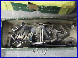 Singer Portable Electric Sewing Machine 221-1 With Original Case ested
