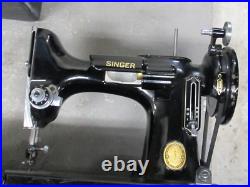 Singer Portable Electric Sewing Machine 221-1 With Original Case ested