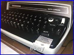 Smith Corona 6E Super Correct Electric Typewriter withCase USA Excellent Cond